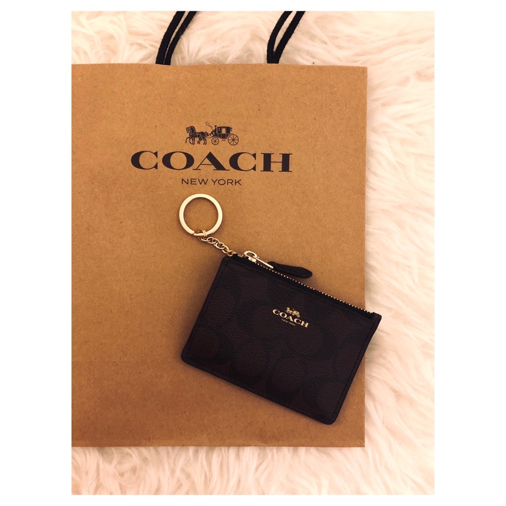 Coach Zip Card Case